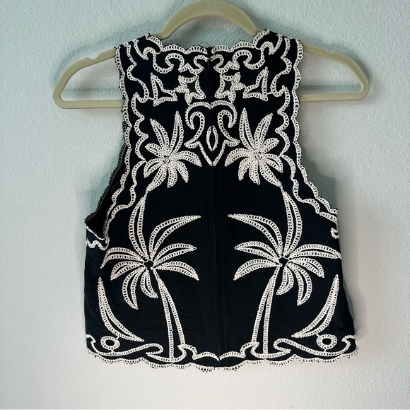 MAJE Macramé-Embroidered Set Top & Pants SZ M US 6 - Picture 12 of 15